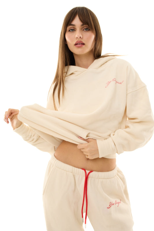 Plain Jane Cream Yves Original Unisex Sweatpants