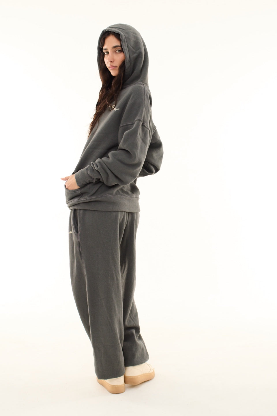 Plain Jane Grey Yves Original Unisex Hoodie