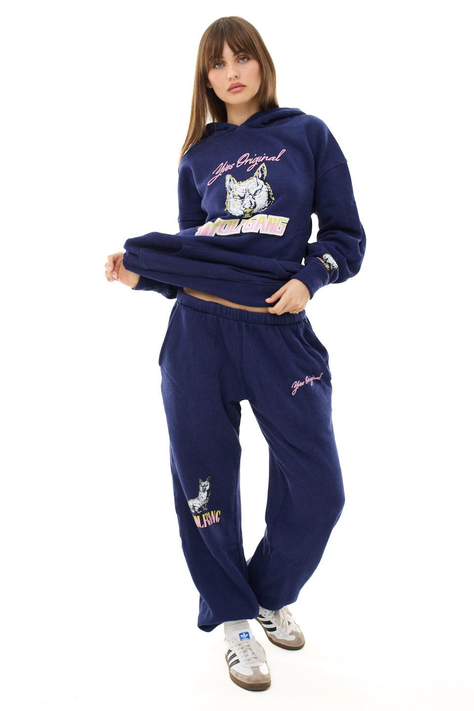 Navy Wolfgang Unisex Hoodie