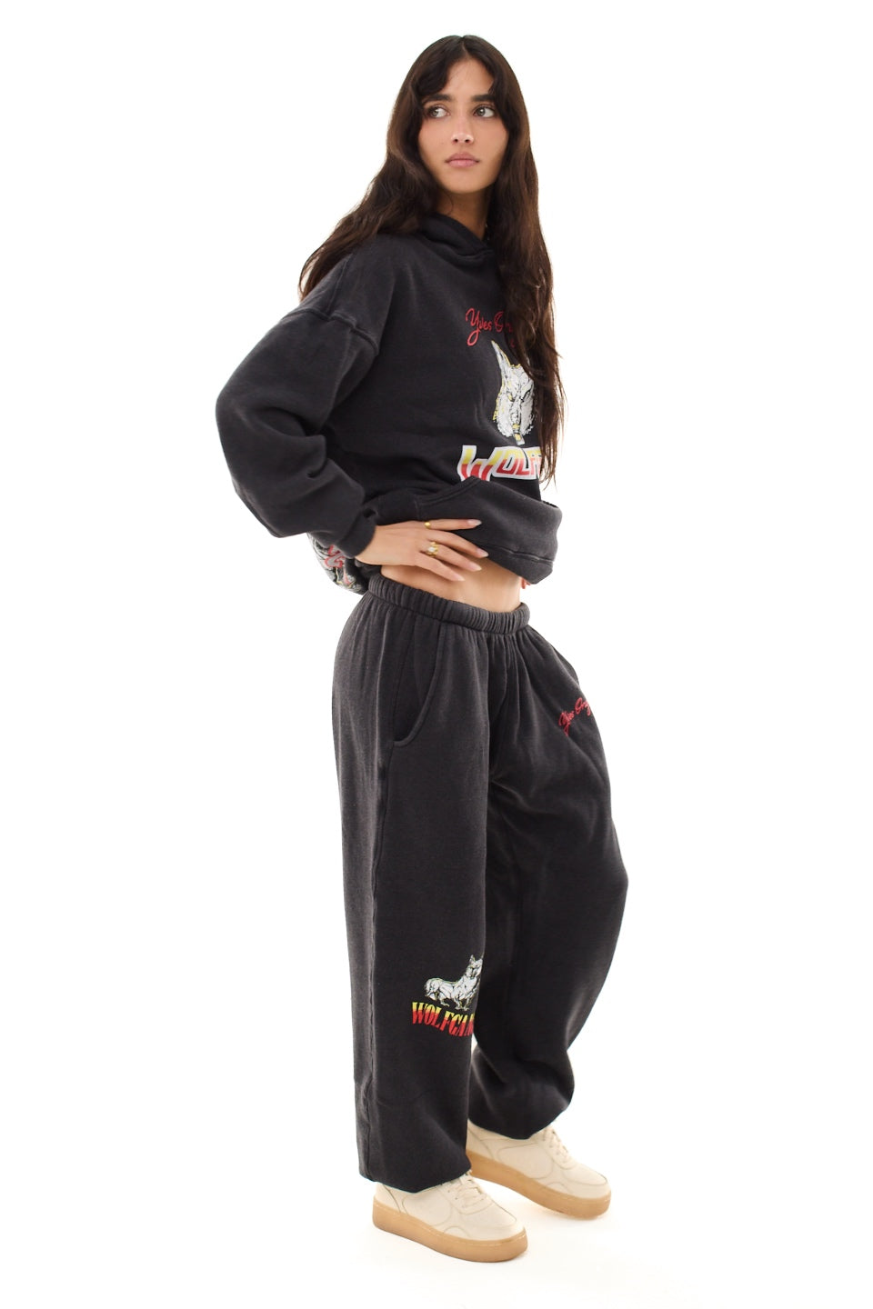 Black Wolfgang Unisex Sweatpants