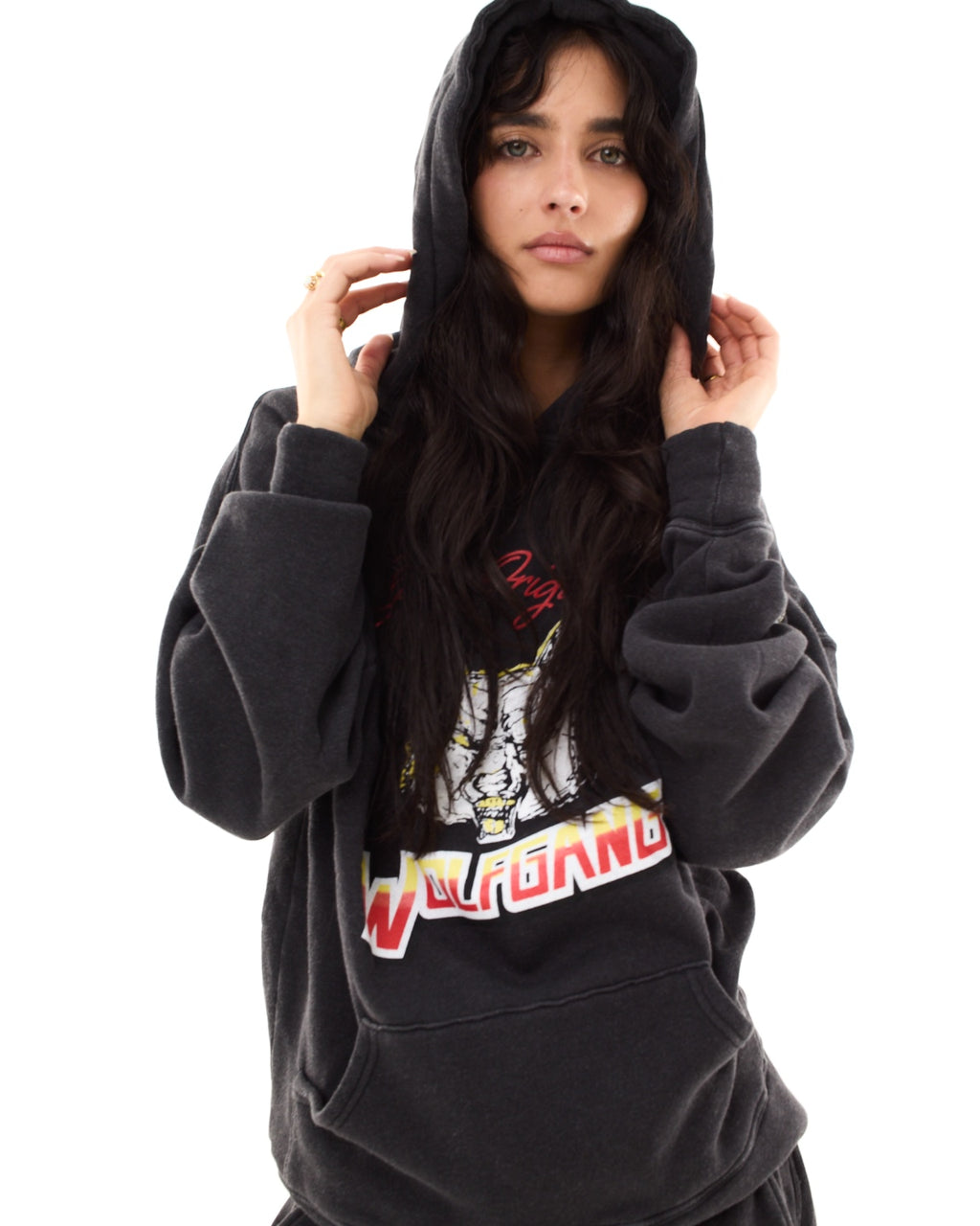 Black Wolfgang Unisex Hoodie