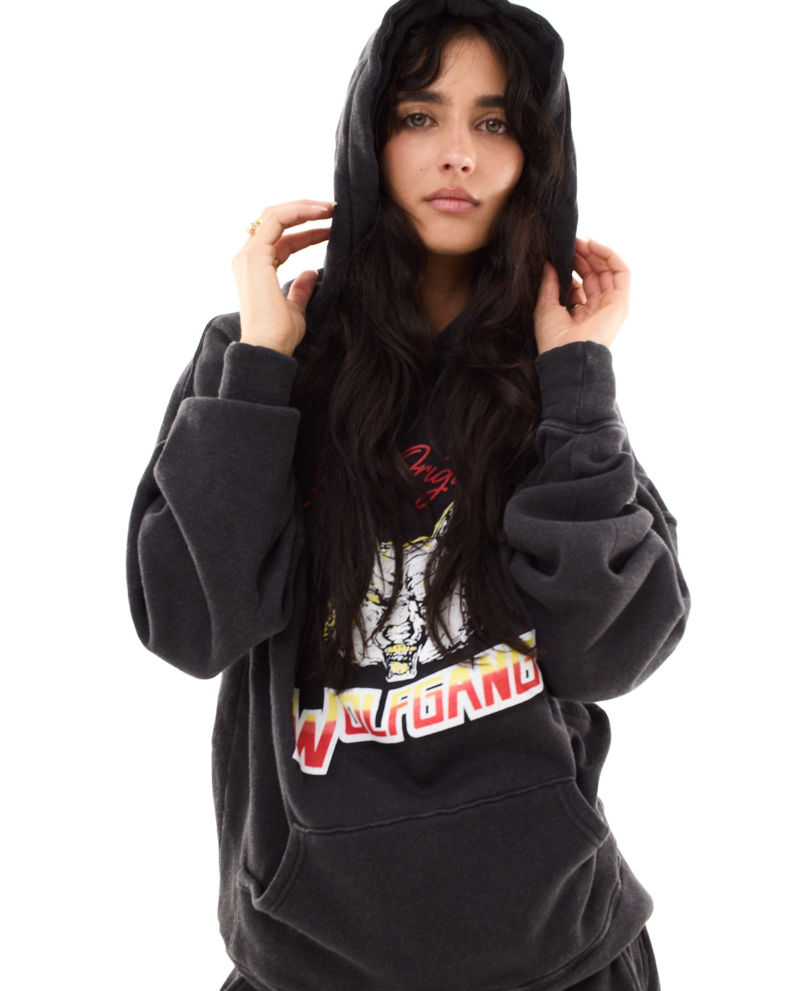 Black Wolfgang Unisex Hoodie