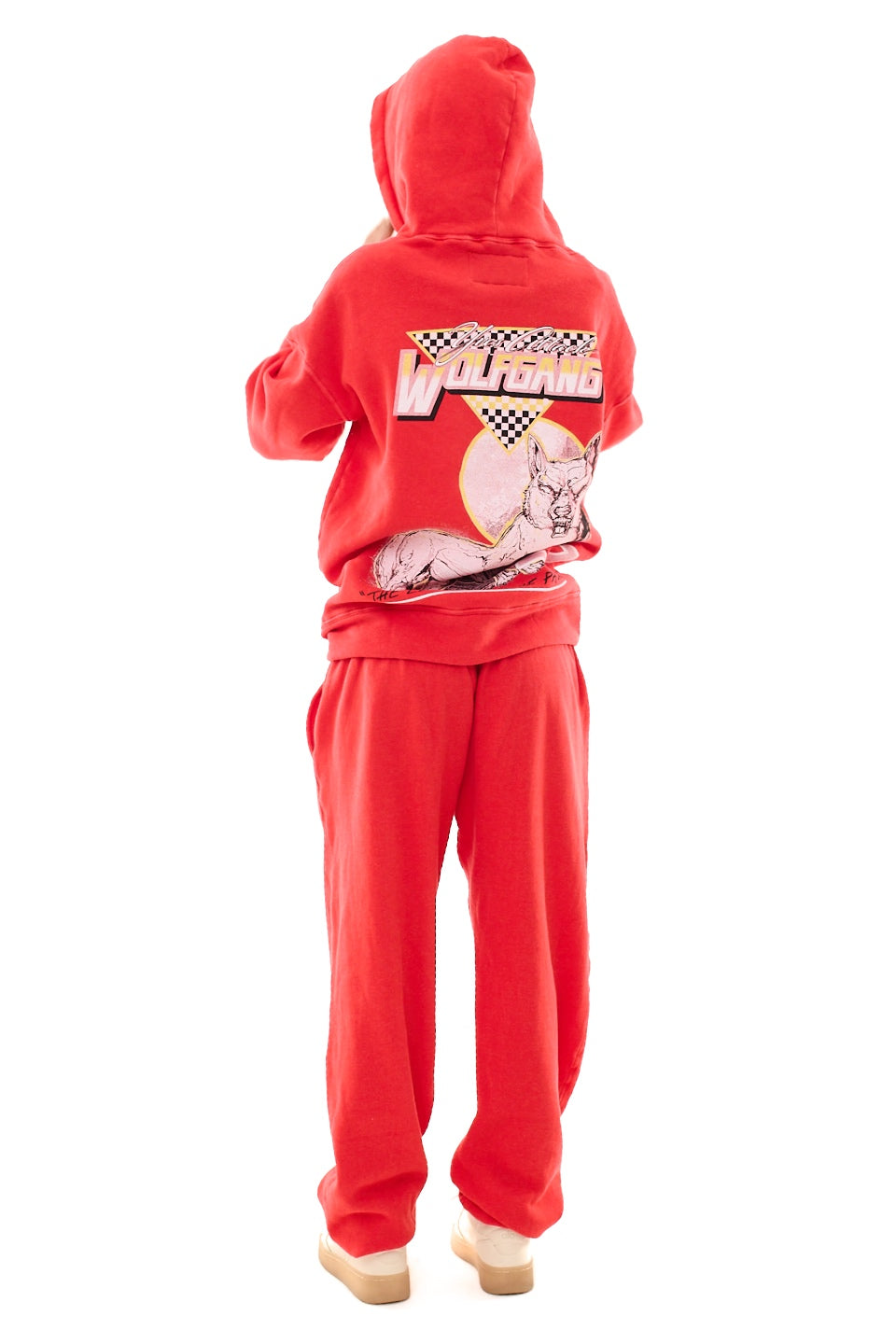 Red Wolfgang Unisex Sweatpants