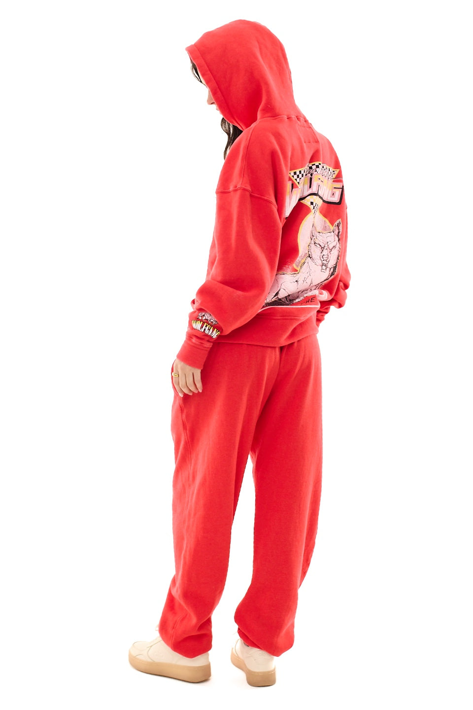 Red Wolfgang Unisex Sweatpants