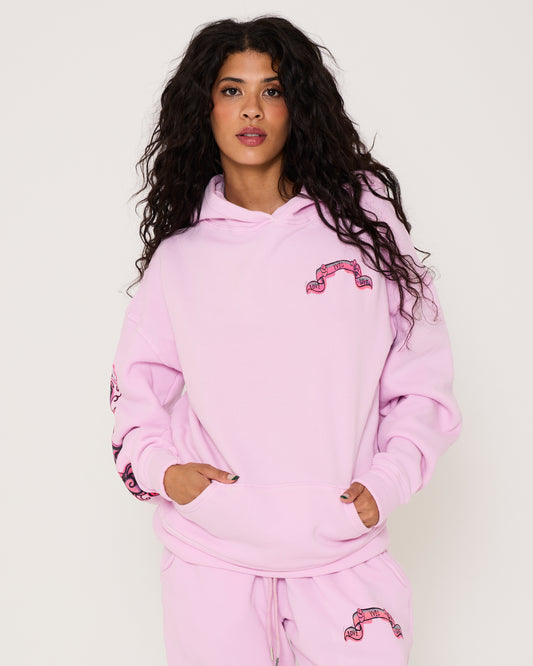 Lavender Fleur de Yves Unisex Pullover Hoodie