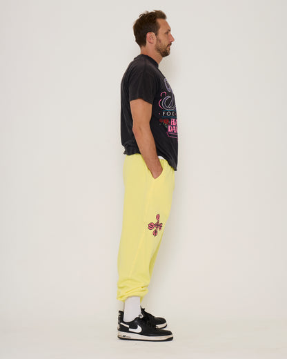 Lemon Fleur de Yves Lemon Unisex Sweatpants