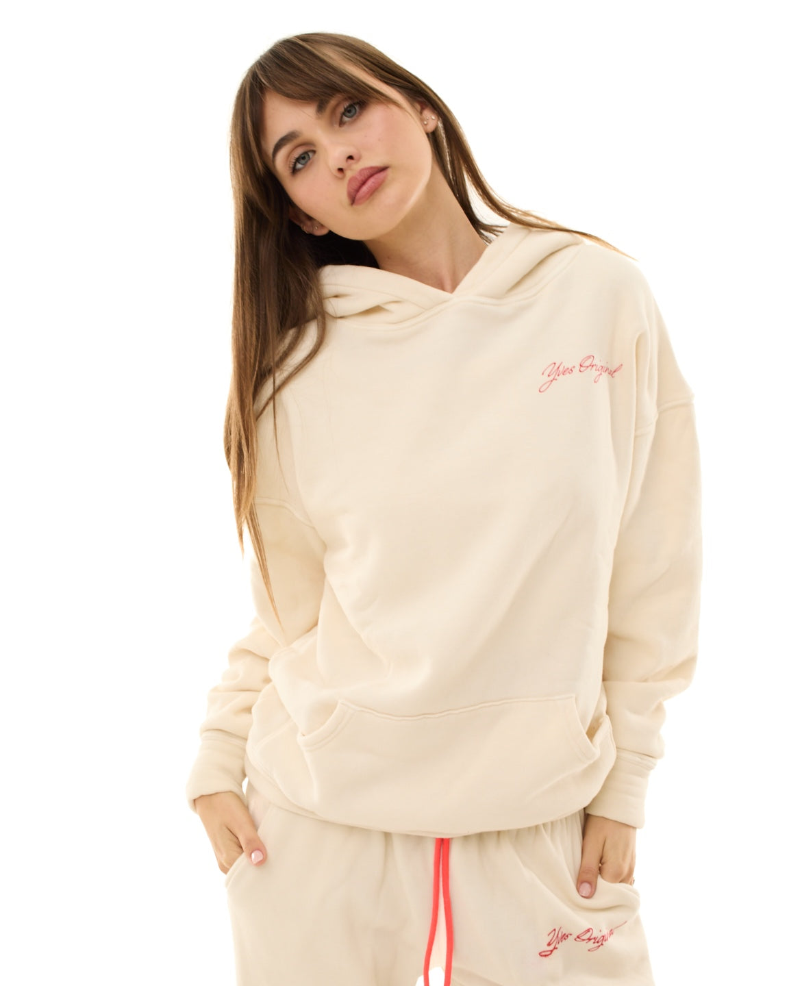Plain Jane Cream Yves Original Hoodie