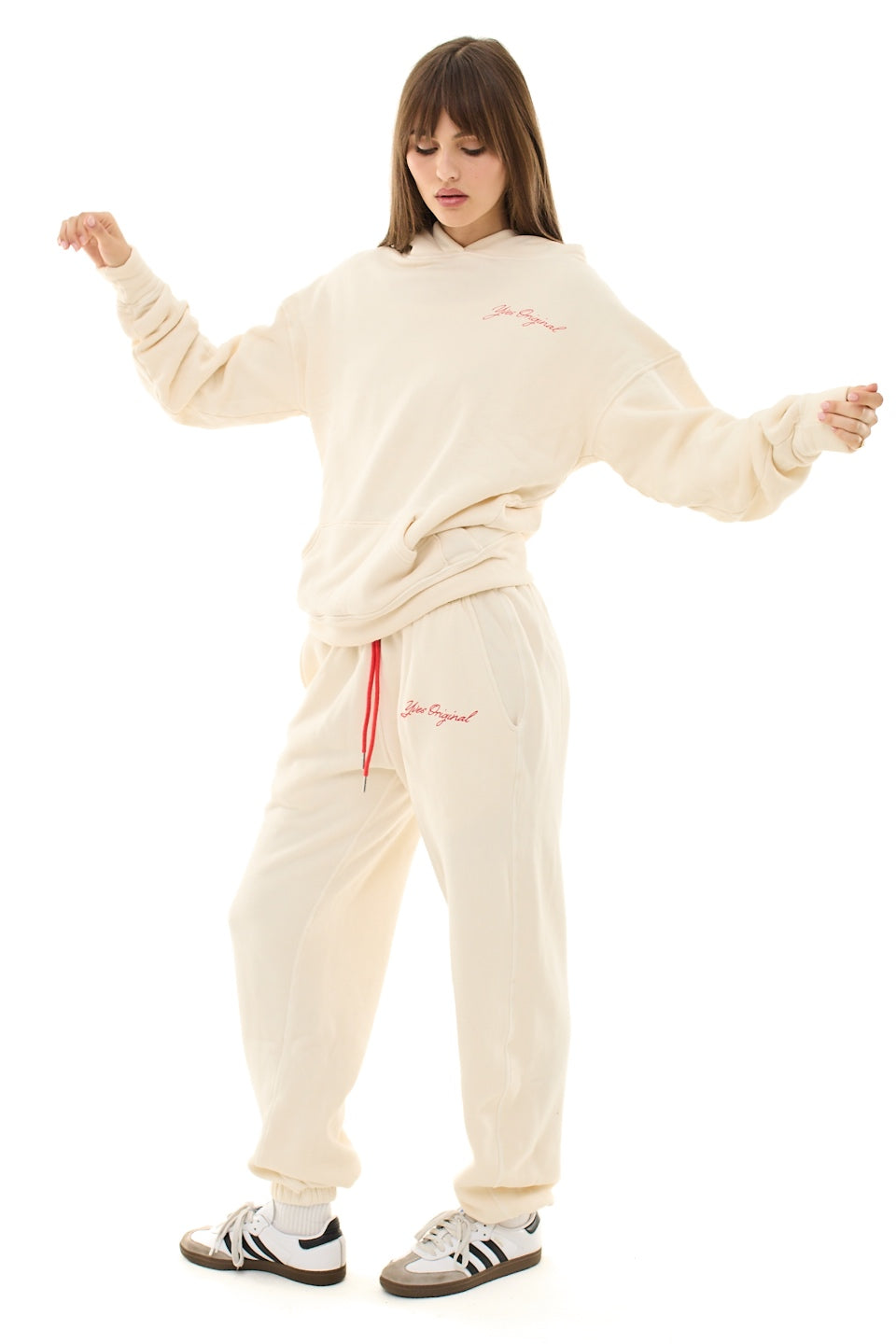 Plain Jane Cream Yves Original Unisex Sweatpants