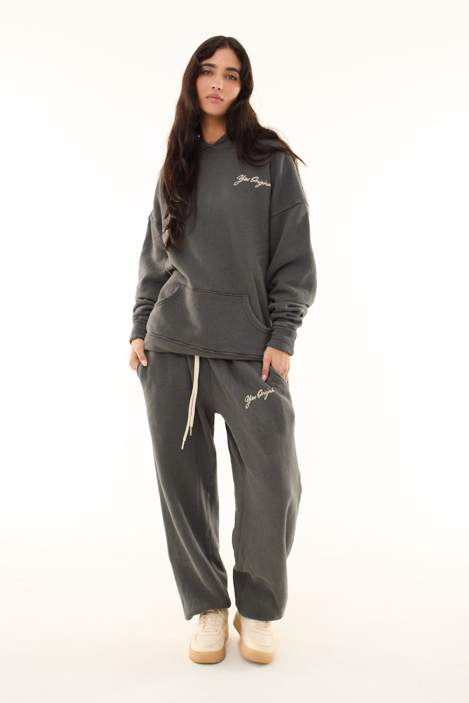 Plain Jane Grey Yves Original Unisex Sweatpants