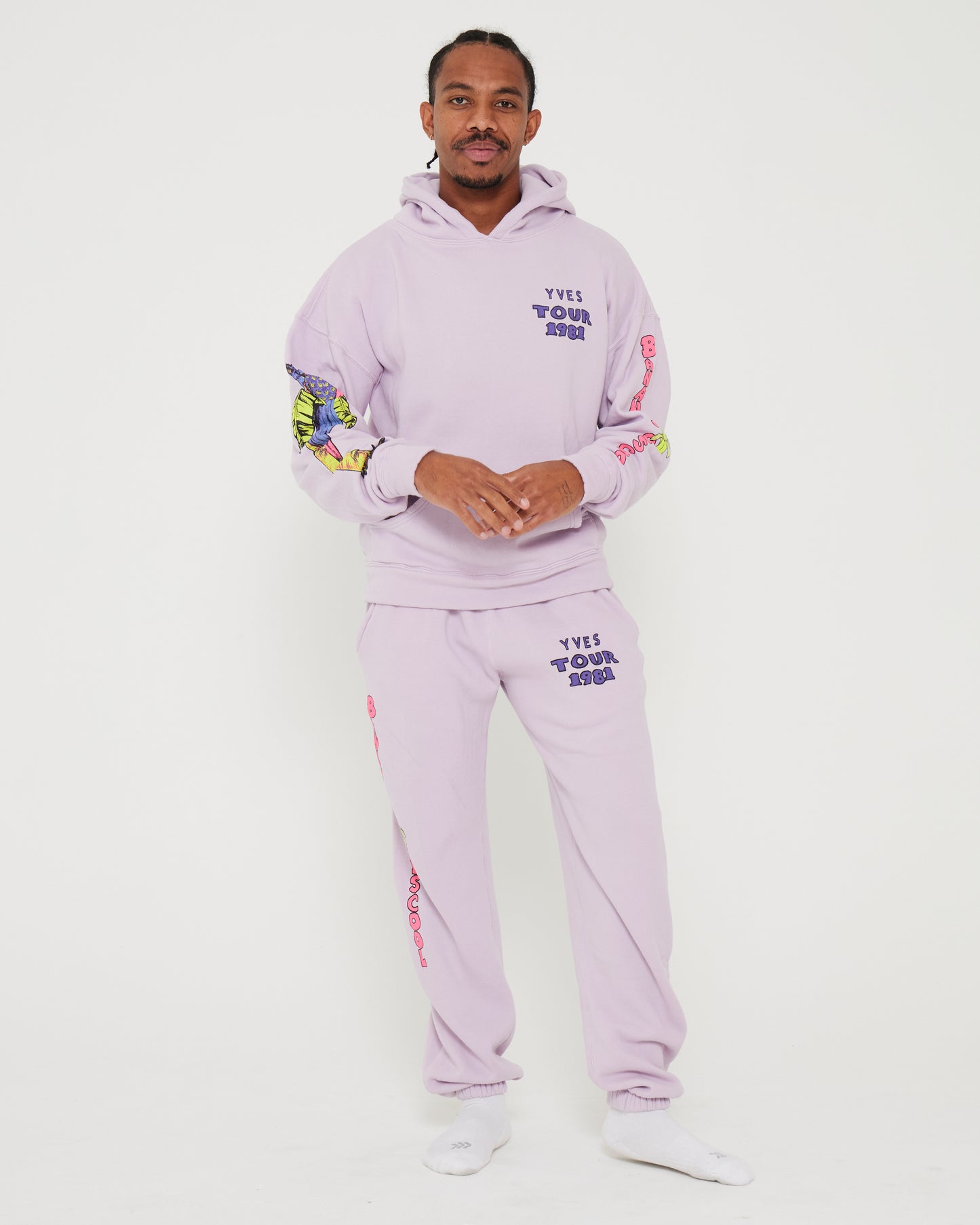 Banana Old'Scool Sweatpant - Light Purple